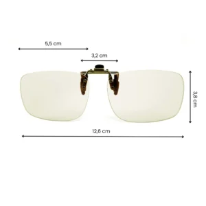 Nakładki na okulary blokujące niebieskie światło NoBlue Junior Day