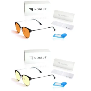 Okulary blokujące niebieskie światło Noblue Zestaw Office