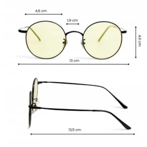 Okulary blokujące niebieskie światło Noblue Black Day