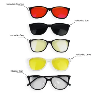 Okulary blokujące niebieskie światło Noblue Cat Set