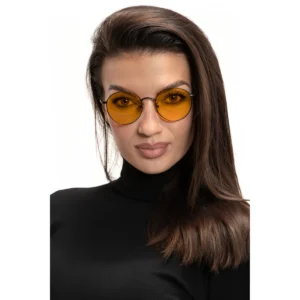 Okulary blokujące niebieskie światło Noblue Black Orange