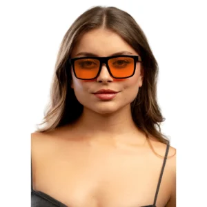 Okulary blokujące niebieskie światło Brown Orange