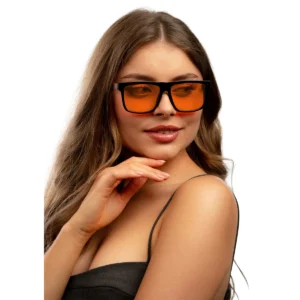 Okulary blokujące niebieskie światło Brown Orange