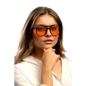 Okulary blokujące niebieskie światło Quantum Orange